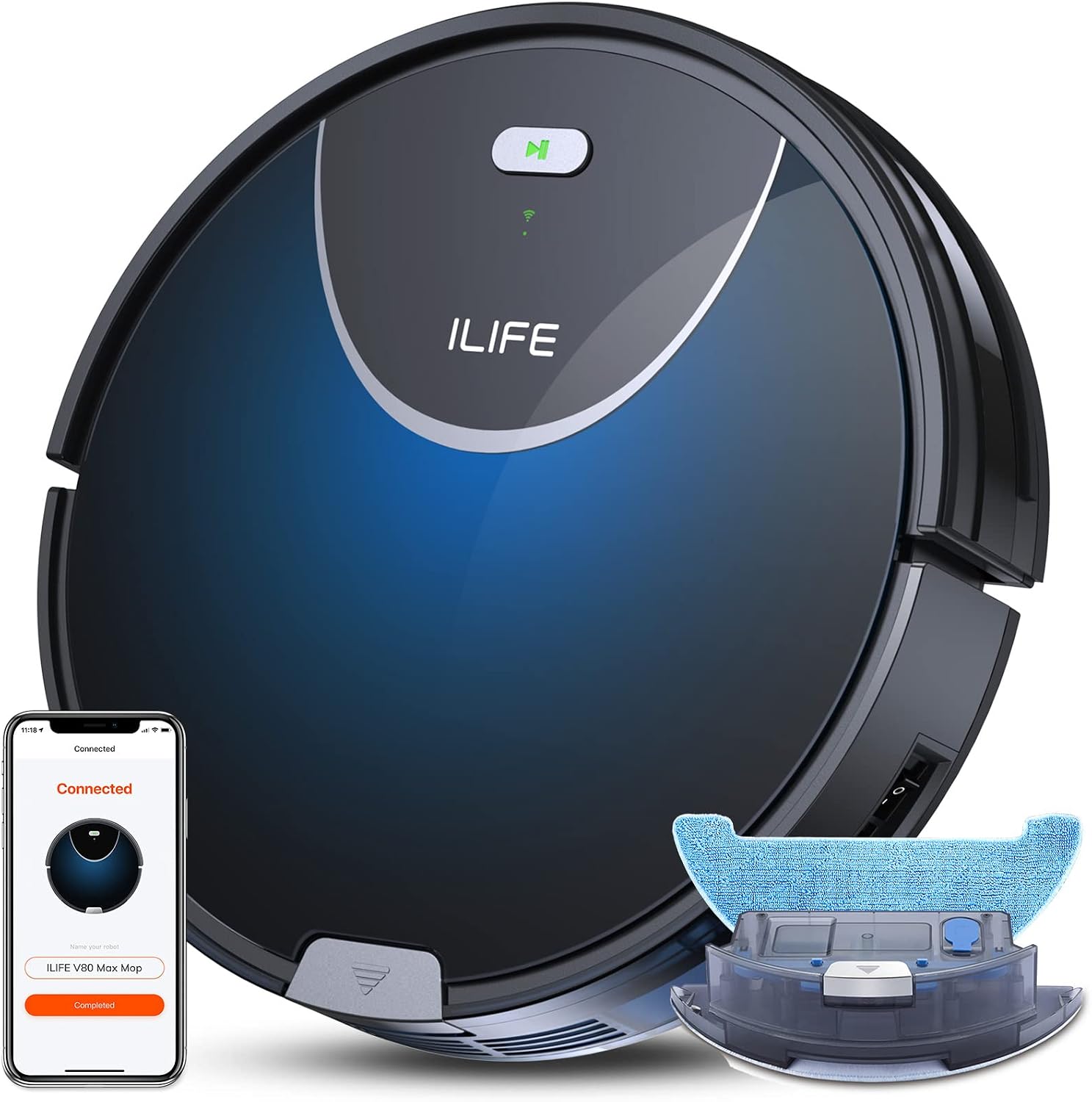 ILIFE V80 Max モッピングロボット掃除機＆モップコンボ 取扱説明書